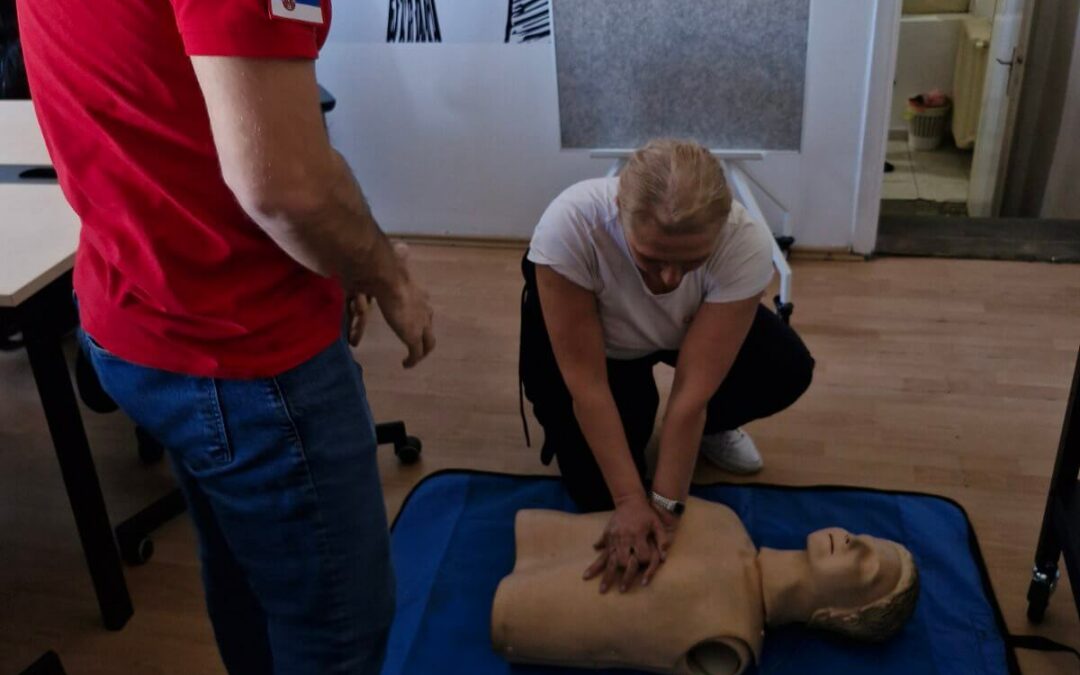 Обука прве помоћи у Ресурс центру