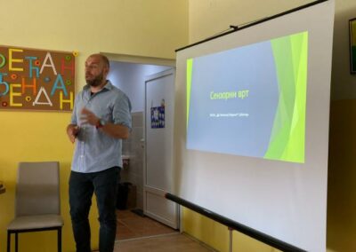 Предавање о сензорном врту у Дневном боравку у Шапцу