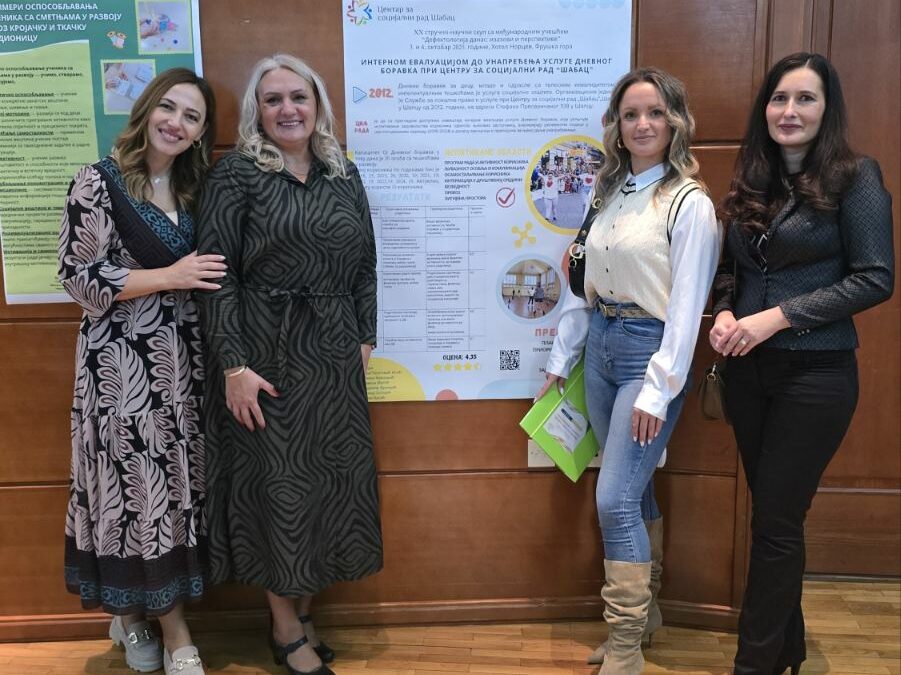 ПРЕДСТАВЉАЊЕ РАДА ДНЕВНОГ БОРАВКА НА XX СТРУЧНО-НАУЧНОМ СКУПУ „ДЕФЕКТОЛОГИЈА ДАНАС: ИЗАЗОВИ И ПЕРСПЕКТИВЕ“