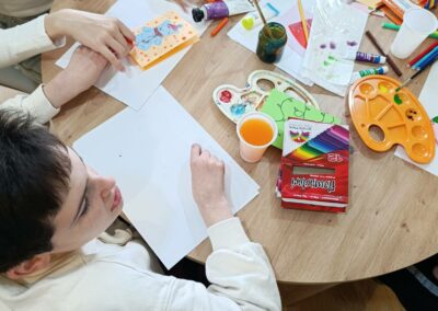 "Креативна радионица са ученицима Сабацке гимназије."