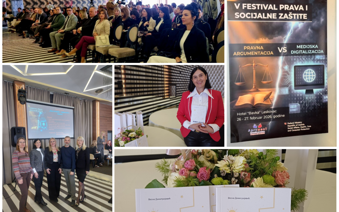V ФЕСТИВАЛ ПРАВА И СОЦИЈАЛНЕ ЗАШТИТЕ -простор дијалога о важним друштевним темама-