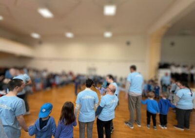 Плави балони изнад Соколског дома